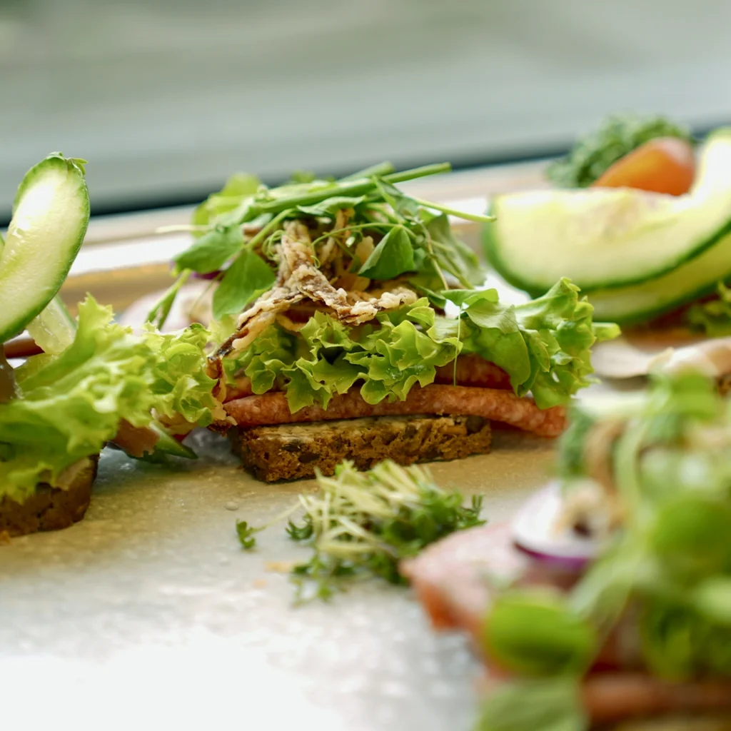 Smørrebrød fra TC smørrebrød